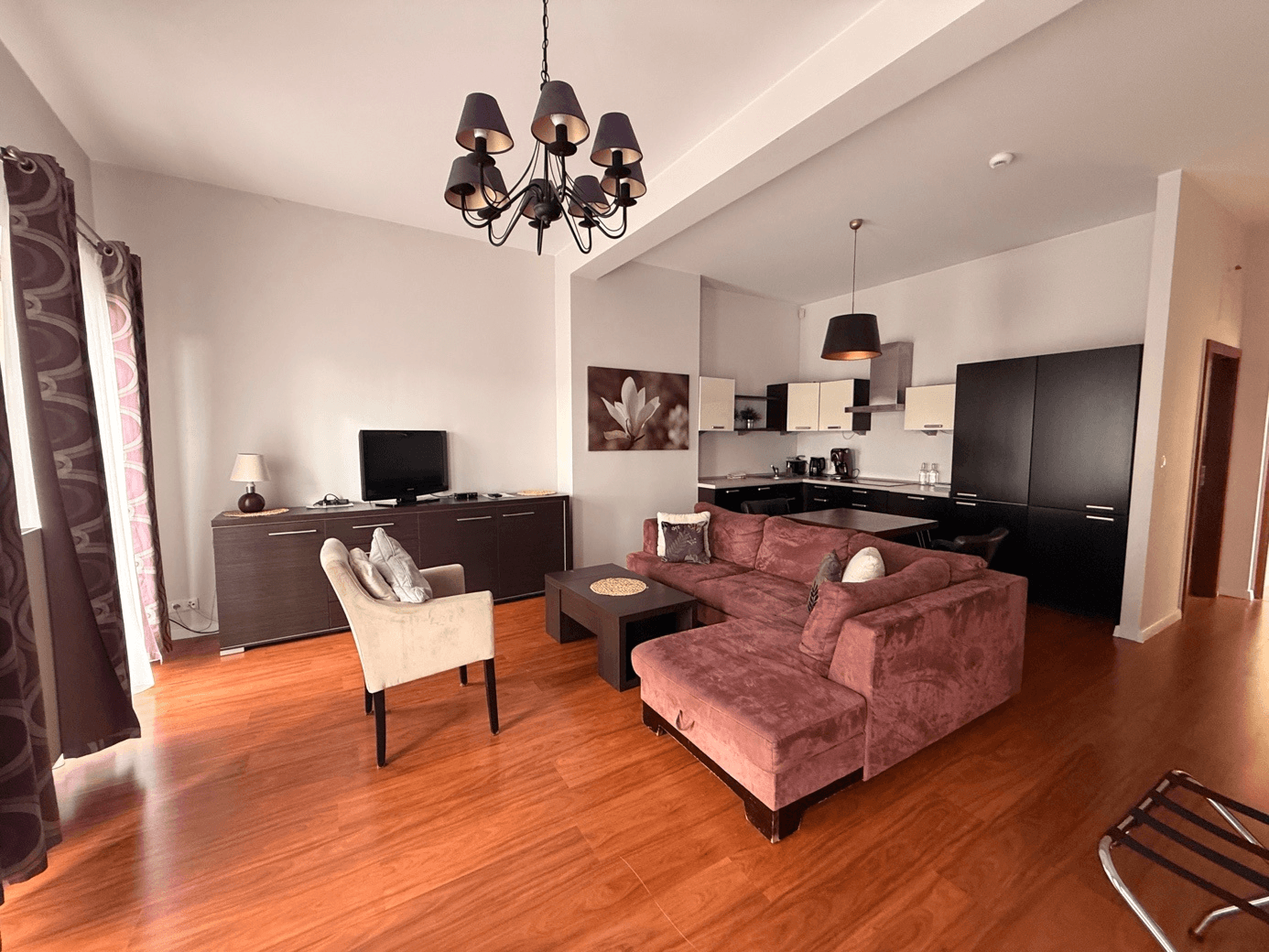 Apartament z sypialnią
